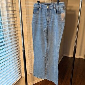 Tommy Hilfiger Light Blue Straight Leg Jeans